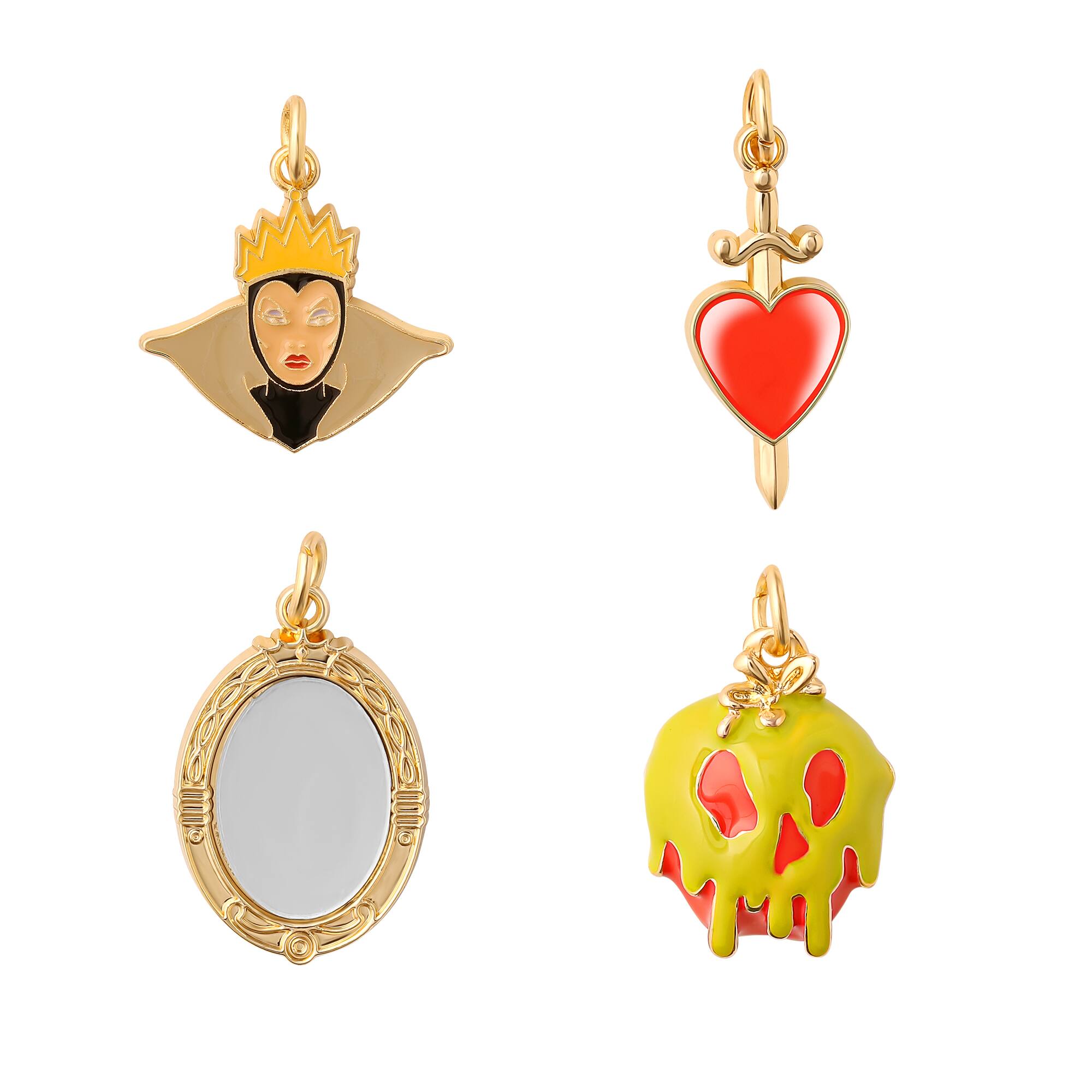 Disney® Snow White Villains Enamel Charm Set